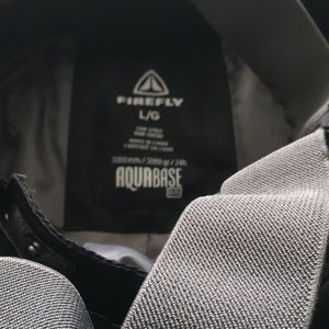 Boys Firefly aquabase snow pants with straps sz L